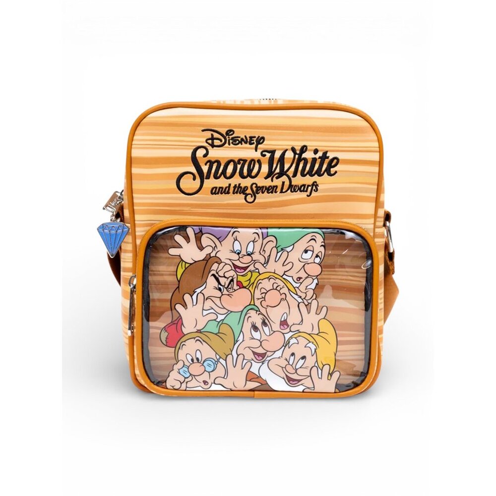 Disney Snow White and the Seven Dwarfs Face Smash Crossbody Bag by Buckle-Down